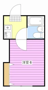1Kの間取り画像