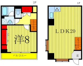 グリーンビレッジの間取り