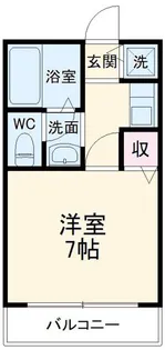 エルドゥレーヴ【1階】の間取り