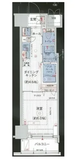 エステムプラザ芝公園【3階】の間取り