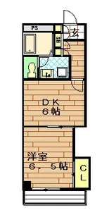 小豆沢2パレス【3階】の間取り