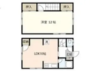 はにわ荘【1階】の間取り