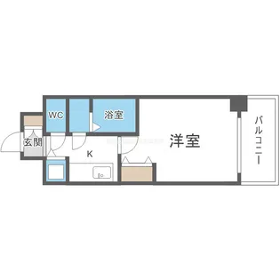 サムティ福島PORTA【4階】の間取り