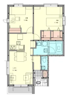 東京都中野区若宮3【マンション】の間取り