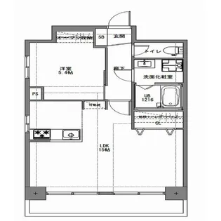 ザ・レジデンス横浜サウス【10階】の間取り