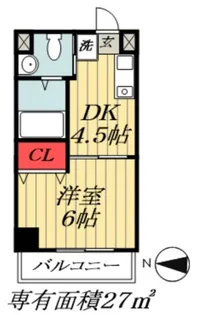 千葉県浦安市猫実2【マンション】の間取り