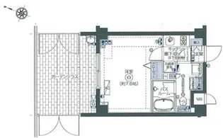 フェニックス西蒲田【1階】の間取り
