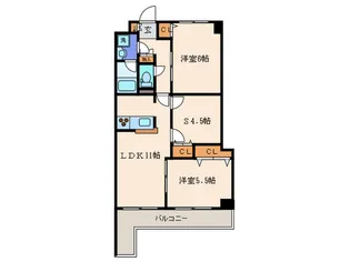 ハイム静【3階】の間取り