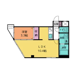 ONOビル【2階】の間取り
