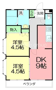 メゾンド・エスポワール【2階】の間取り