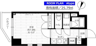 東京都北区東十条1【マンション】の間取り