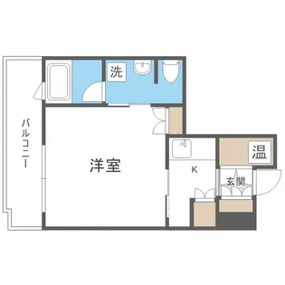 北海道札幌市中央区南三条東3【マンション】の間取り