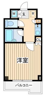 ルーブル武蔵新城【7階】の間取り