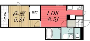千葉県市原市玉前【アパート】の間取り