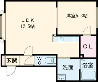 クロスIII【2階】の間取り