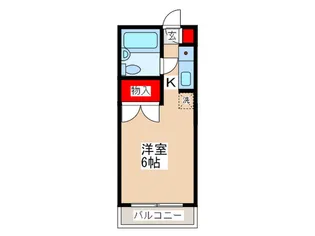 グリーンテラス【2階】の間取り