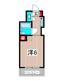 トップ西川口第3【3階】の間取り