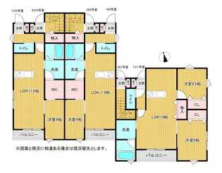 ピュアランド燕沢東【1階】の間取り