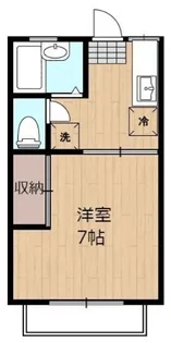 ヴィラ・プリンス【1階】の間取り