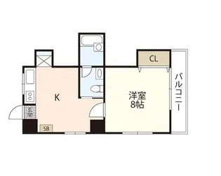 ソラーナ草津新町【2階】の間取り