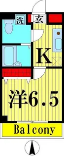 ワンステップ花畑【2階】の間取り