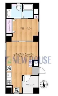 COCOMO神楽坂【2階】の間取り