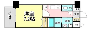 LEGEND紺屋町【6階】の間取り