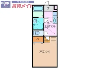 トップハウス垂水I・II【2階】の間取り