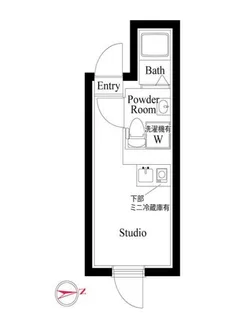 HJプレイス中野【2階】の間取り