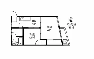 光ハウス【3階】の間取り