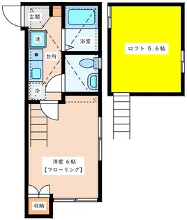 Castle21【1階】の間取り