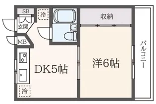 府中オリエントプラザ【2階】の間取り