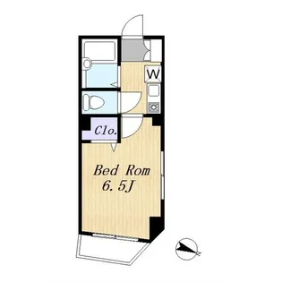 クレセールシティオ【1階】の間取り