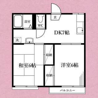 めぞん一刻【2階】の間取り