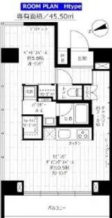 ステージファースト後楽園【6階】の間取り