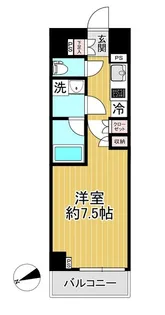 ルーブル板橋東新町壱番館【5階】の間取り