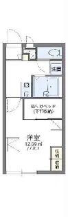 レオパレス西島WEST【1階】の間取り