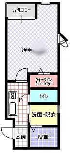 コル・レケンス【2階】の間取り
