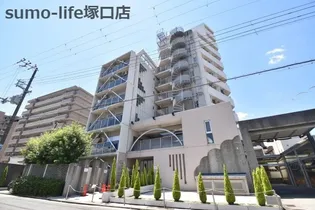 キューブ東塚口【10階】の外観