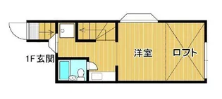 シアフル上清戸【2階】の間取り