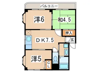 宮川ビル【3階】の間取り