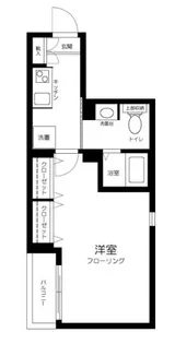 ウェルスクエア蒲田EAST【3階】の間取り