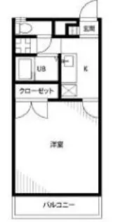 アンプルールフェールライム【3階】の間取り