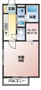 パナハイツ柏木【1階】の間取り