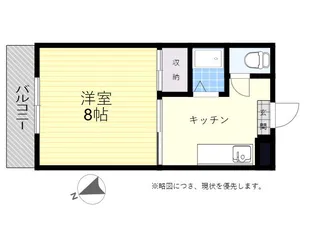 コーポ清和【2階】の間取り