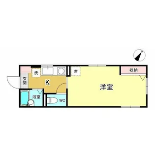 Palcon三軒茶屋【2階】の間取り