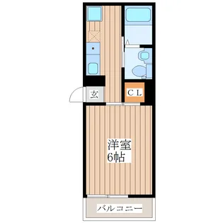 T-CUBE北仙台【1階】の間取り