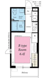 リブリ・コンフォート【2階】の間取り