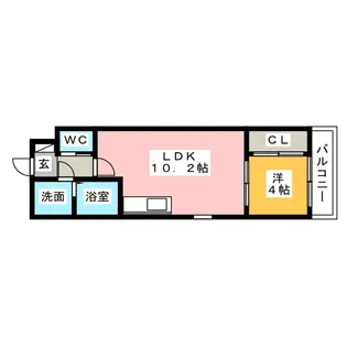 GRACE HILLs II【2階】の間取り