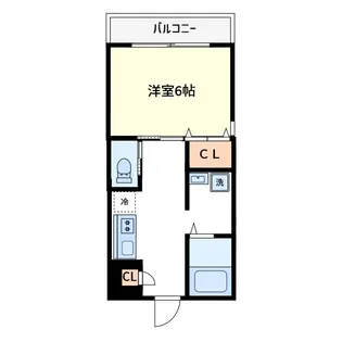 エスポワールA【1階】の間取り